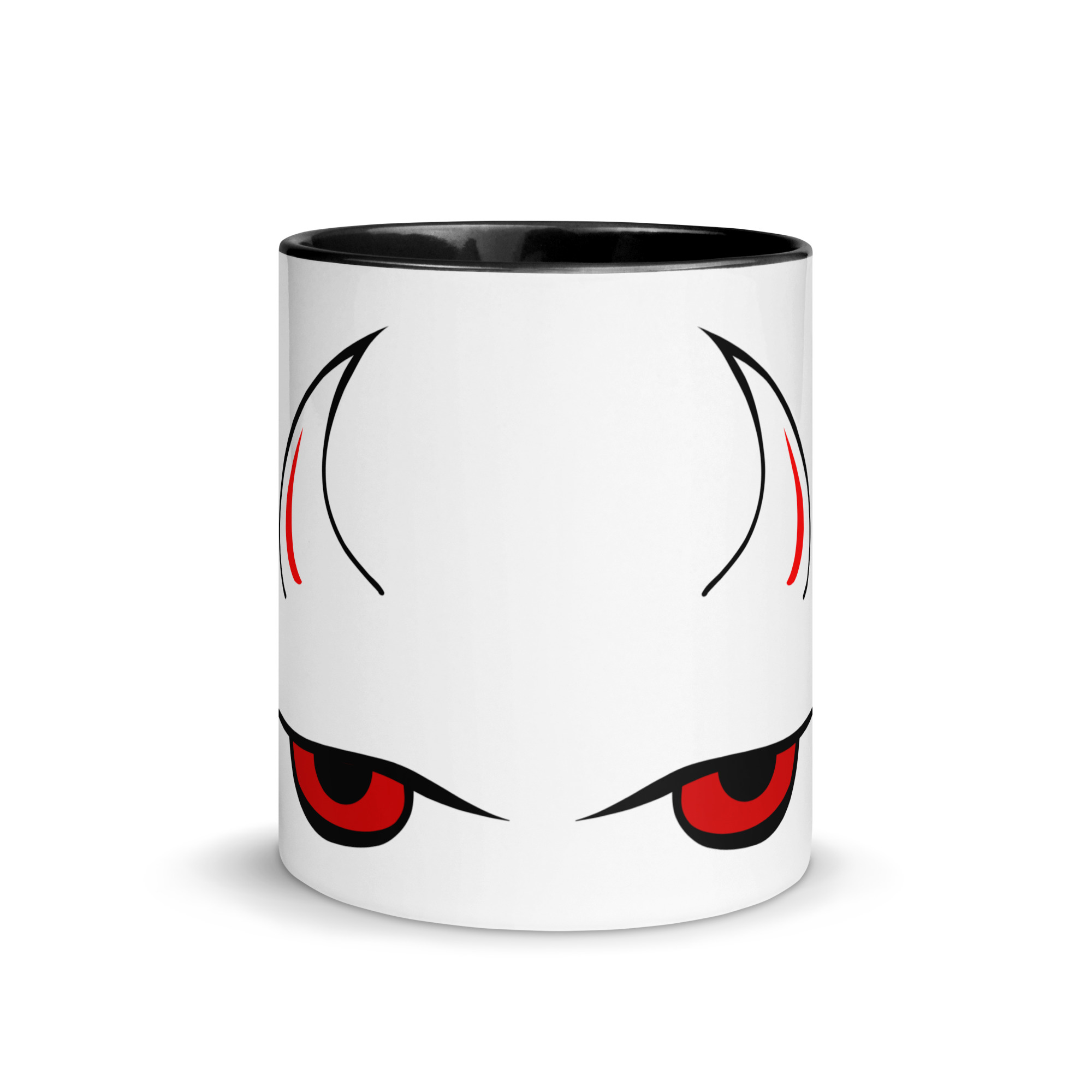 Lucifer’s Eyes – Mug with Color Inside - Image 1